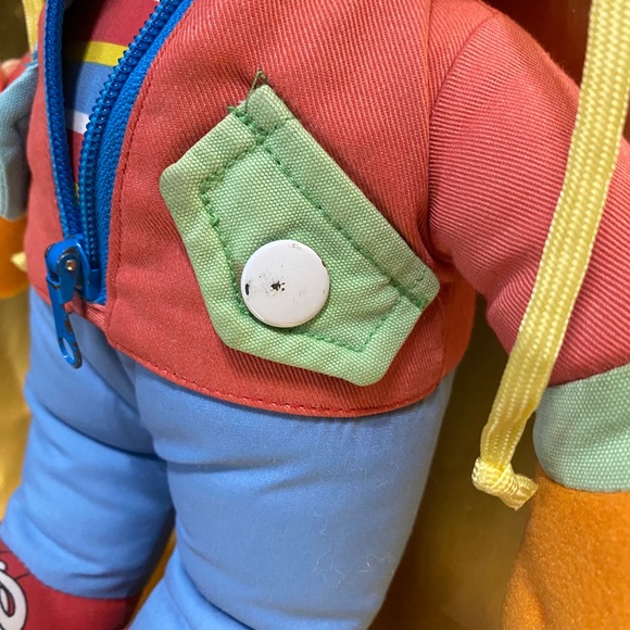 SESAME STREET VTG 1990 ERNIE DRESS ME UP PLAYSKOOL LEARNING COLlECTIBLE PLUSH - Picture 8 of 16